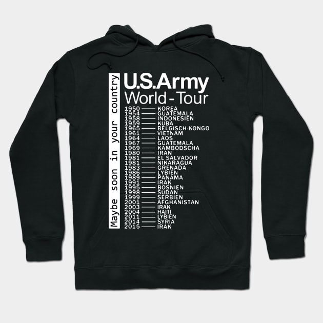 The US Army World Tour Hoodie by MadHorse